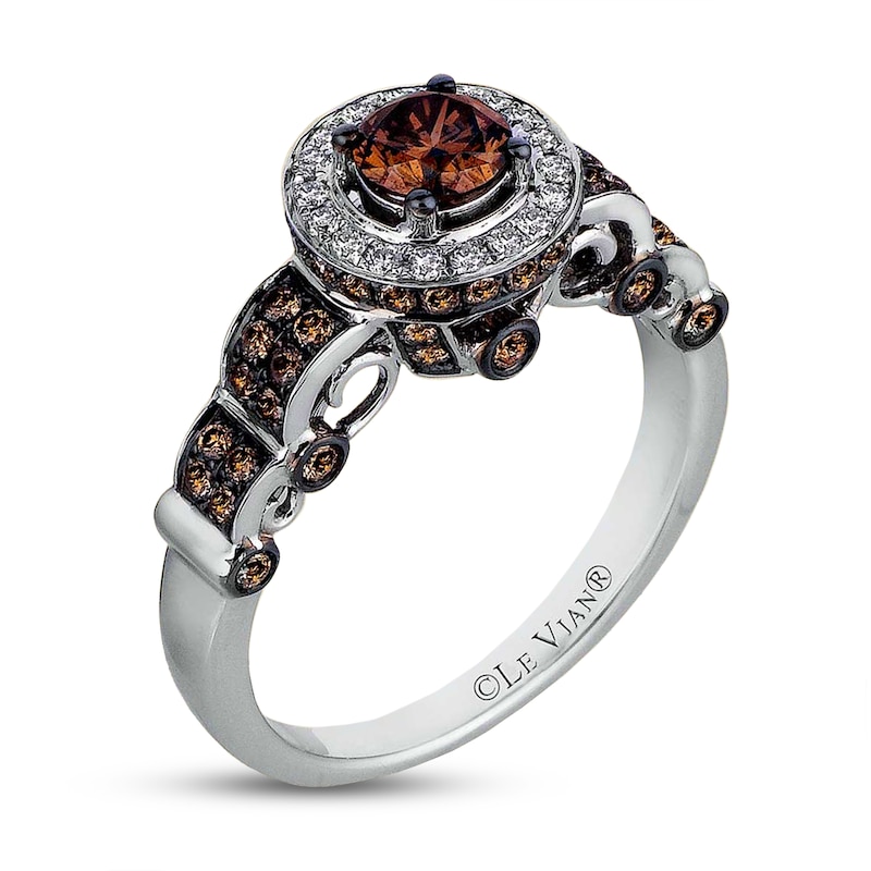 Main Image 1 of Previously Owned Le Vian Diamond Ring 1-1/5 ct tw 14K Vanilla Gold