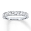 Previously Owned Women's Diamond Band 3/4 ct tw Round-Cut 14K White Gold