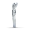 Thumbnail Image 3 of Previously Owned Diamond Wedding Band 1/3 ct tw Round-cut 14K White Gold