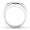 Thumbnail Image 2 of Previously Owned Men's Ring 1 ct tw Round-cut Diamonds 10K White Gold