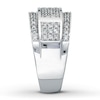 Thumbnail Image 2 of Previously Owned Men's Ring 1 ct tw Round-cut Diamonds 10K White Gold