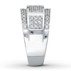 Thumbnail Image 3 of Previously Owned Men's Ring 1 ct tw Round-cut Diamonds 10K White Gold