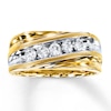 Previously Owned Men's Band 1/2 ct tw Diamonds 14K Yellow Gold