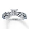 Thumbnail Image 0 of Previously Owned Ring 1/5 ct tw Diamonds 10K White Gold