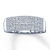 Thumbnail Image 0 of Previously Owned Anniversary Band 1/2 ct tw Round-ciut Diamonds 10K White Gold