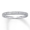 Thumbnail Image 1 of Previously Owned Anniversary Ring 1/10 ct tw Round-cut Diamonds 10K White Gold