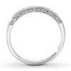 Thumbnail Image 2 of Previously Owned Anniversary Ring 1/10 ct tw Round-cut Diamonds 10K White Gold