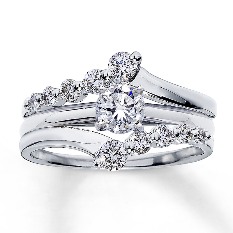 Main Image 2 of Previously Owned Wrap Ring 1/2 ct tw Diamonds 14K White Gold