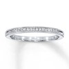 Thumbnail Image 0 of Previously Owned Diamond Anniversary Band 1/8 ct tw Princess-cut 10K White Gold