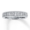Thumbnail Image 1 of Previously Owned Diamond Anniversary Band 5/8 ct tw Round-cut 14K White Gold