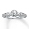 Thumbnail Image 1 of Previously Owned Ring 1/4 ct tw Diamonds 10K White Gold