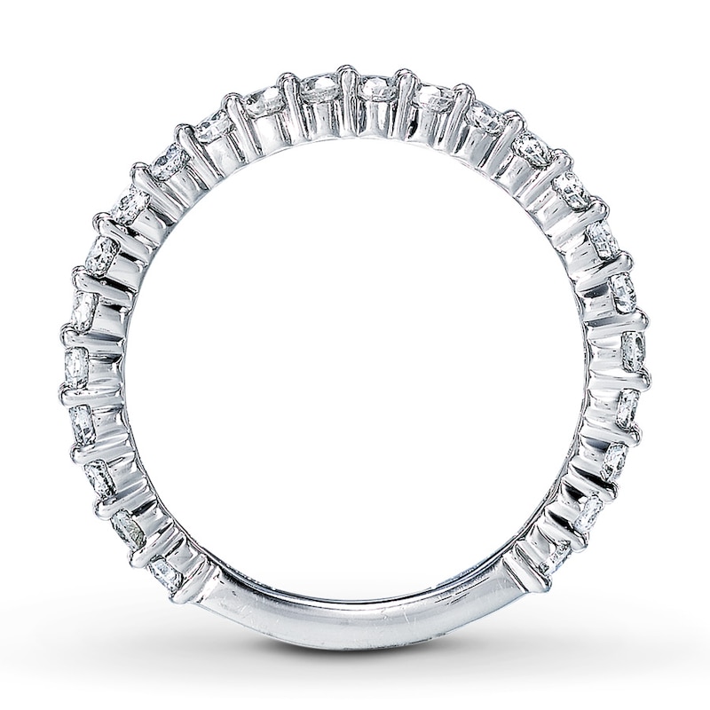 Main Image 2 of Previously Owned Diamond Anniversary Ring 3/4 ct tw Round-cut 14K White Gold