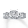 Thumbnail Image 0 of Previously Owned Ring 1-1/4 ct tw Diamonds 14K White Gold