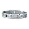 Thumbnail Image 1 of Previously Owned Men's Diamond Bracelet 1 ct tw Round-cut Titanium 8.5&quot;