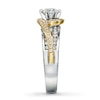 Thumbnail Image 2 of Previously Owned Diamond Engagement Ring 7/8 ct tw Round-cut 14K Two-Tone Gold