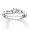 Thumbnail Image 1 of Previously Owned Diamond Promise Ring 1/5 ct tw 10K White Gold