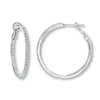 Thumbnail Image 1 of Previously Owned Diamond Earrings 1-3/8 ct tw 14K White Gold