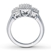 Thumbnail Image 2 of Previously Owned Diamond Mom Ring 1/4 ct tw Sterling Silver