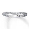 Thumbnail Image 1 of Previously Owned Wedding Band 1/5 ct tw Round-cut Diamonds 14K White Gold