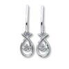 Thumbnail Image 1 of Previously Owned Earrings 1/15 ct tw Diamonds Sterling Silver