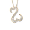 Thumbnail Image 0 of Previously Owned Necklace 1/2 ct tw Diamonds 14K Yellow Gold 18"