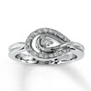 Thumbnail Image 1 of Previously Owned Ring 1/5 ct tw Diamonds Sterling Silver