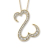 Thumbnail Image 1 of Previously Owned Necklace 1 ct tw Diamonds 14K Yellow Gold 18&quot;