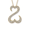 Thumbnail Image 2 of Previously Owned Necklace 1 ct tw Diamonds 14K Yellow Gold 18&quot;