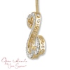 Previously Owned Necklace 1 ct tw Diamonds 14K Yellow Gold 18"