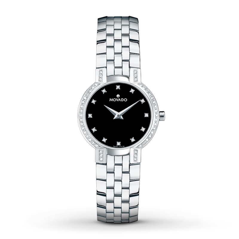 Previously Owned Movado Women's Watch Faceto Collection 605586