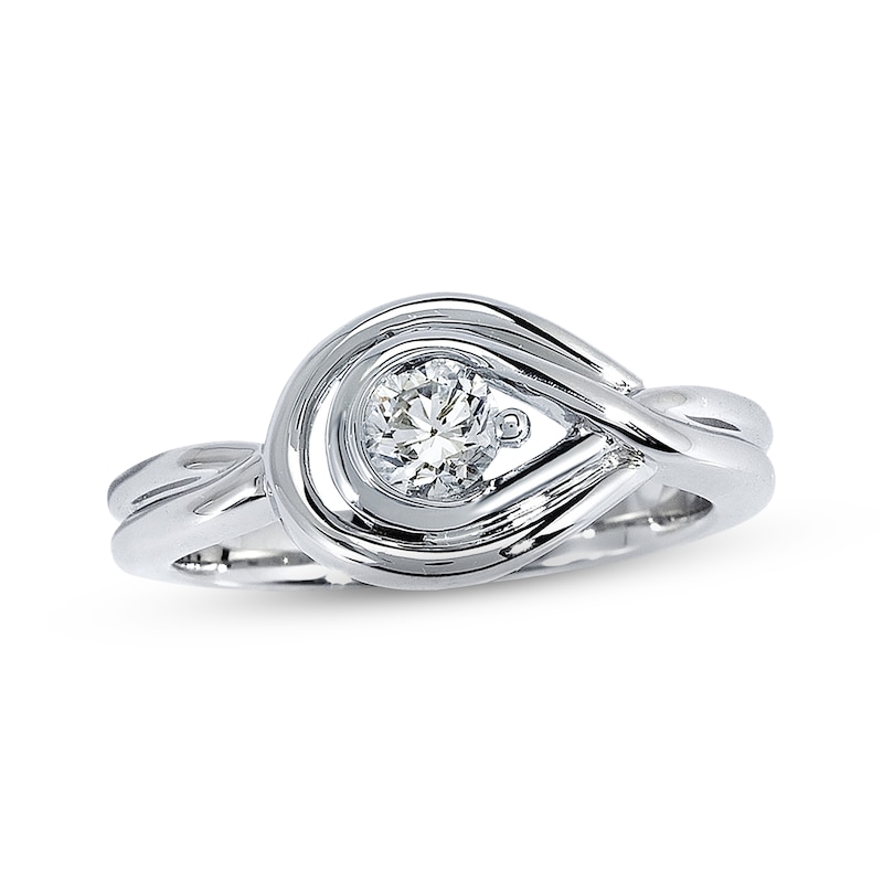 Previously Owned Diamond Fashion Ring 1/3 cttw 10K White Gold