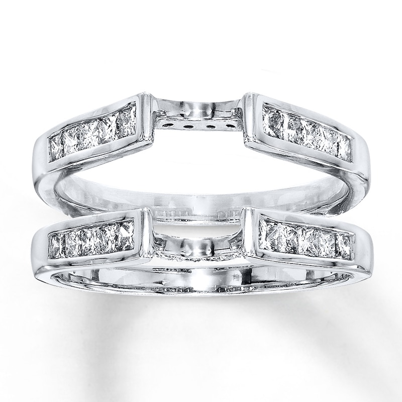 Previously Owned Diamond Enhancer Ring 5/8 ct tw 14K White Gold