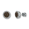 Thumbnail Image 1 of Previously Owned Le Vian Chocolate Diamonds 5/8 ct tw Earrings 14K Vanilla Gold
