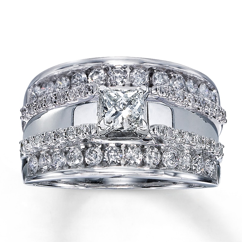 Main Image 2 of Previously Owned Ring 1 ct tw Diamonds 14K White Gold