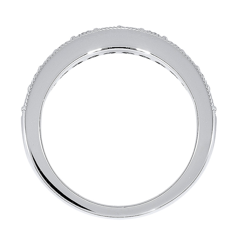 Main Image 2 of Previously Owned Diamond Anniversary Band 5/8 ct tw Round-cut 14K White Gold