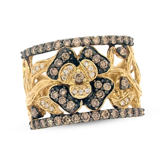 Previously Owned Le Vian Diamond Ring 7/8 ct tw 14K Honey Gold