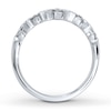 Thumbnail Image 2 of Previously Owned Diamond Anniversary Band 1/4 ct tw Round-cut 14K White Gold
