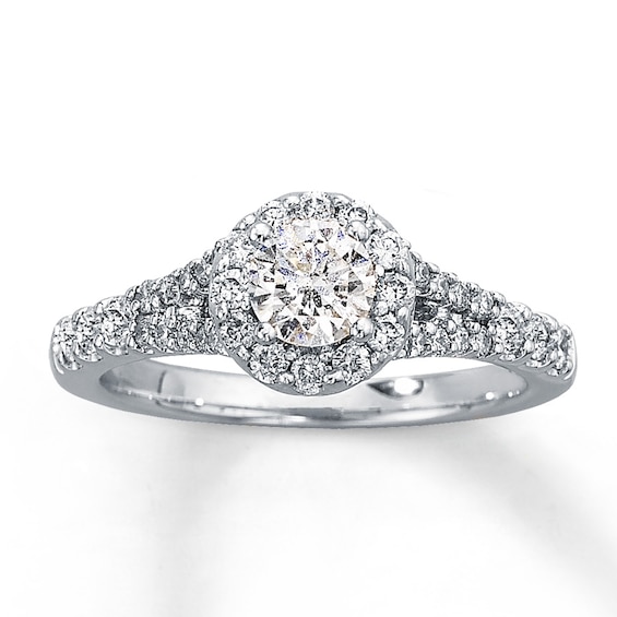 Previously Owned Ring 1 ct tw Diamonds 14K White Gold