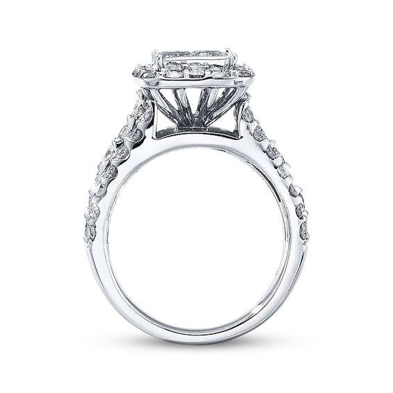 Thumbnail Image 3 of Previously Owned Ring 3 ct tw Diamonds 14K White Gold