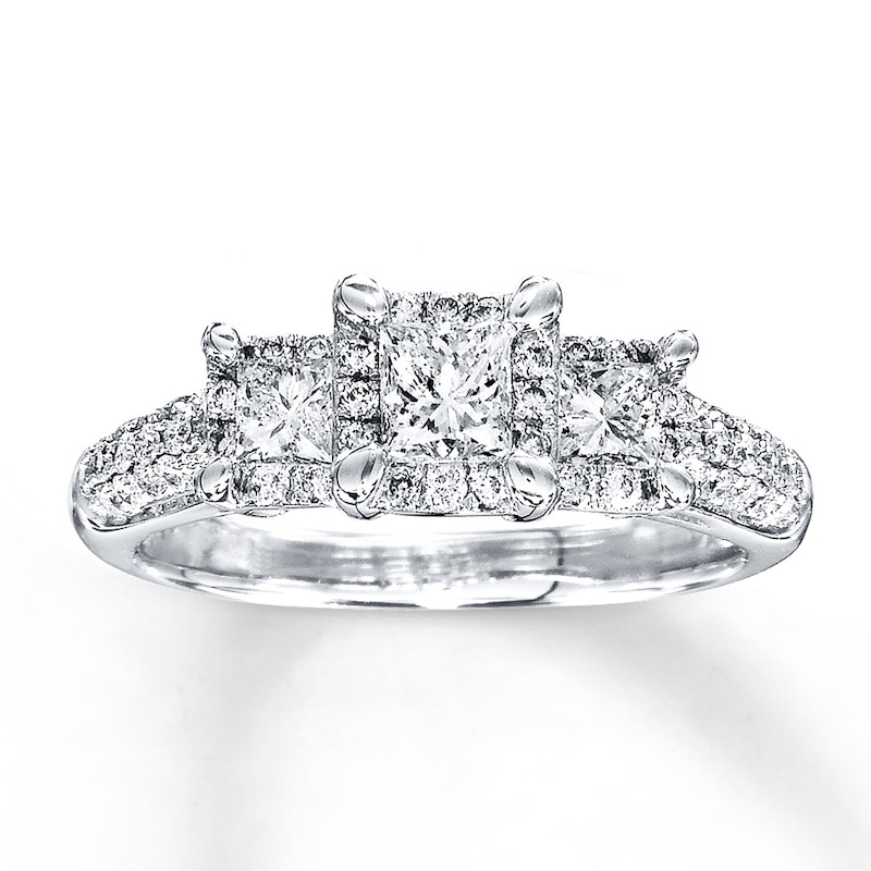 Main Image 1 of Previously Owned Ring 1 ct tw Diamonds 14K White Gold