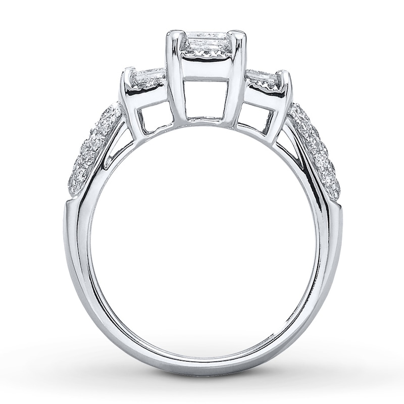 Main Image 2 of Previously Owned Ring 1 ct tw Diamonds 14K White Gold