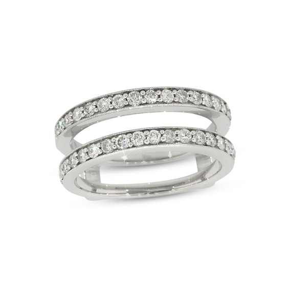 Previously Owned Diamond Enhancer Ring 3/4 ct tw Round-cut 14K White Gold