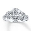 Thumbnail Image 0 of Previously Owned Ring 1 ct tw Diamonds 14K White Gold