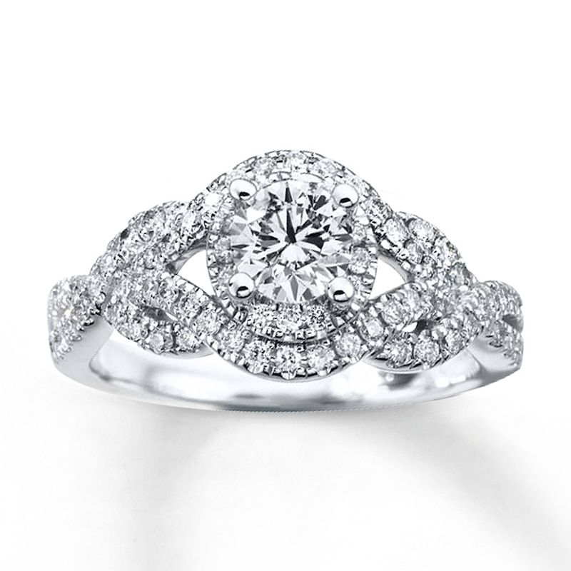 Main Image 1 of Previously Owned Ring 1 ct tw Diamonds 14K White Gold