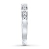 Thumbnail Image 3 of Previously Owned Diamond Anniversary Band 1/8 ct tw Round-cut 10K White Gold