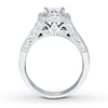 Thumbnail Image 2 of Previously Owned Bridal Set 1 ct tw Diamonds 14K White Gold