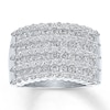 Thumbnail Image 1 of Previously Owned Diamond Anniversary Ring 2 ct tw Round-cut 14K White Gold