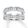 Thumbnail Image 0 of Previously Owned Diamond Enhancer Ring 1 ct tw 14K White Gold