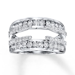 Previously Owned Diamond Enhancer Ring 1 ct tw 14K White Gold