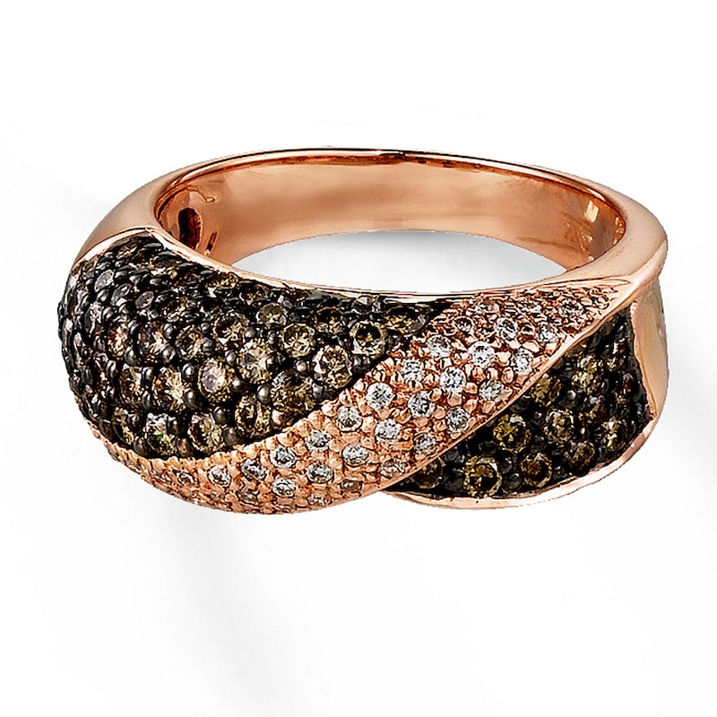 Main Image 1 of Previously Owned Le Vian 14K Strawberry Gold 1 1/4 Ct. t.w. Diamond Ring